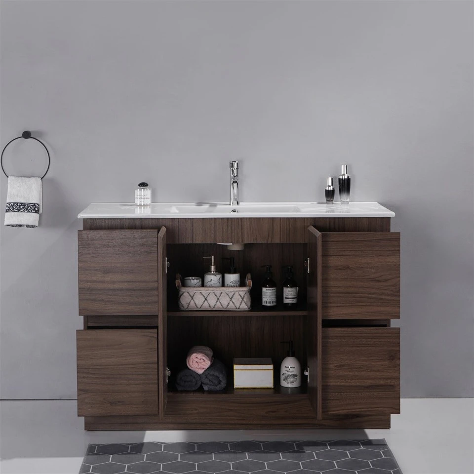 Large Walnut PVC Vanity factory