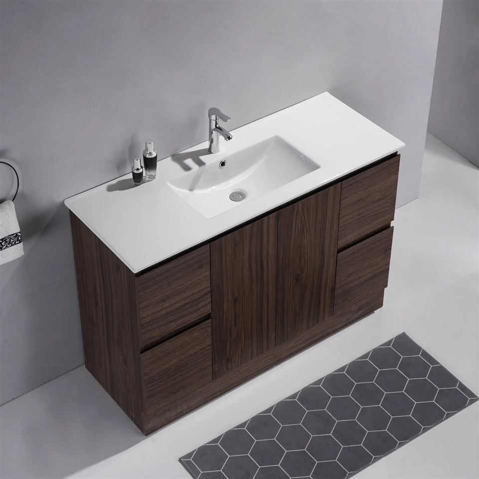 Large Walnut PVC Vanity suppliers