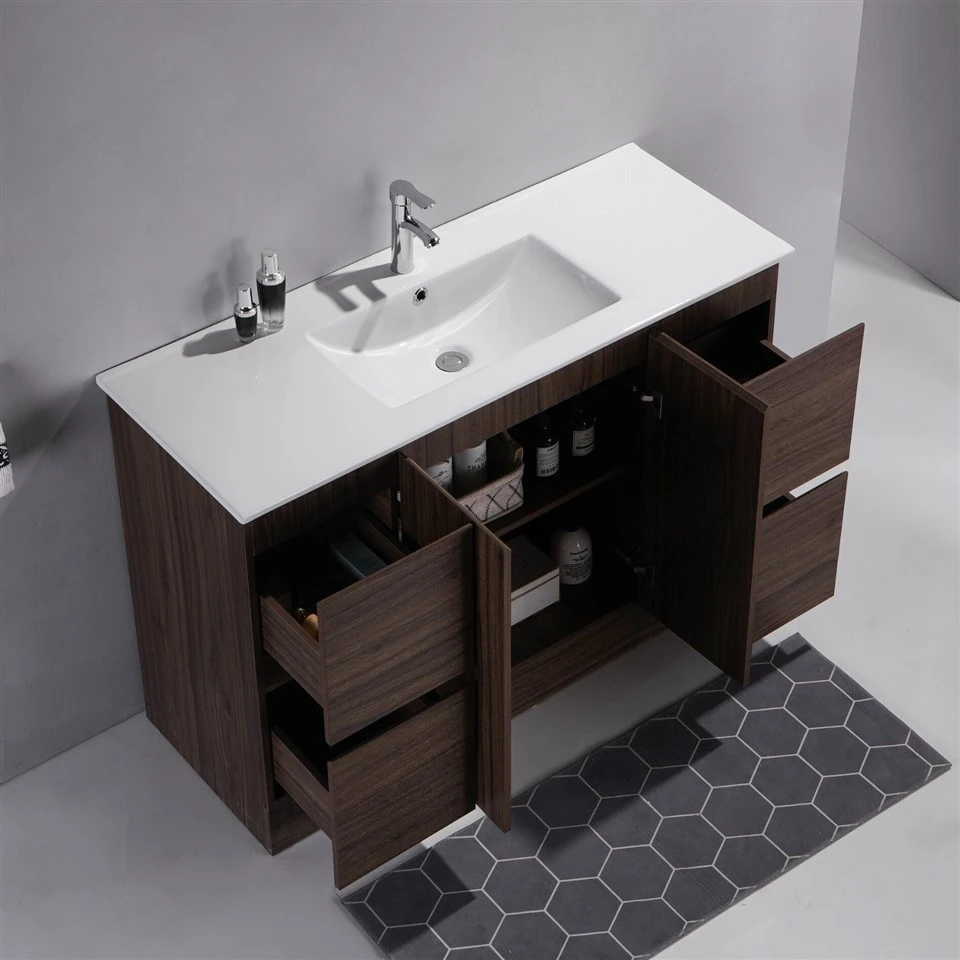 Large Walnut PVC Vanity best