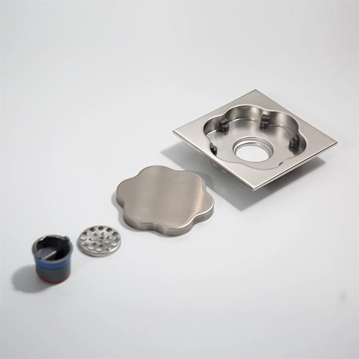 stainless steel drain shower